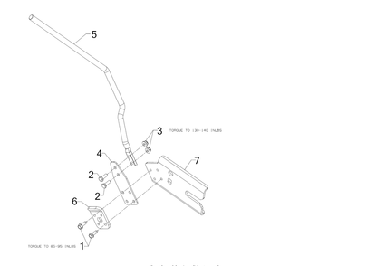 Height Adjustment Diagram and Parts List for 3X26-INCHTRAC (31AH7DVX710)(2019) Cub Cadet Snow Blower